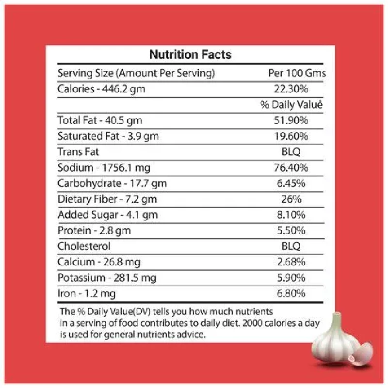 MOI SOI Hot Garlic Sauce, 175 g-2.webp